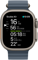 Apple Watch Ultra 3、ダイビングの画面